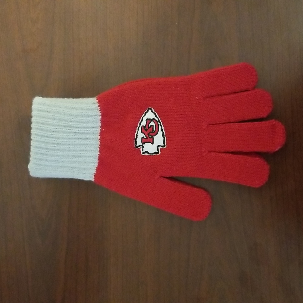 Kansas City Chiefs Youth Gloves